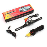 Kfz-Kennzeichen Auto Rückansicht Weitwinkel Reverse Night Vision Backup-Kamera mit langlebigem Metall Material / CMOS / wasserdicht / Markierungslinien / stoßfest