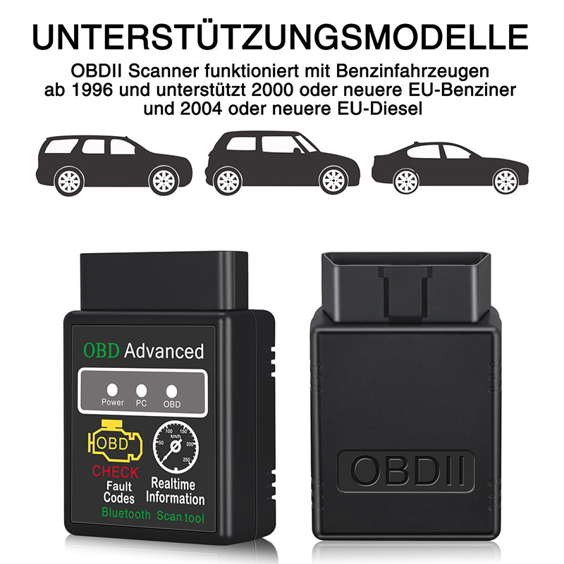 OBDII V1.5 Bluetooth diagnostic interface scanner, Mini ELM327 OBD2 OBDII, Mini ELM327 OBD2 for car