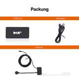 Pumpkin External DAB+ Digital Radio Tuner für Android Autoradio