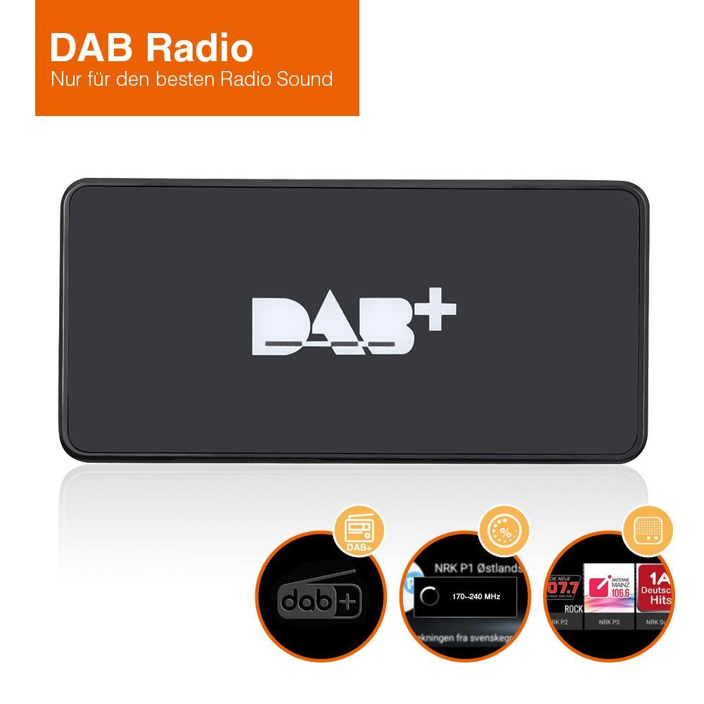 Pumpkin External DAB+ Digital Radio Tuner für Android Autoradio