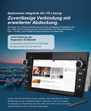Pumpkin 7 Zoll 2 Din Android 13 Autoradio für Opel Corsa Meriva Astra mit Navi, Bluetooth, CD Player, Kamera