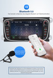 Pumpkin Android 13 Ford Focus MK2 Mondeo MK4 Autoradio mit Navi CD Player Bluetooth