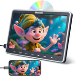 10,1-Zoll-Auto-DVD-Player für Kinder mit HDMI-Eingang, DVD-Player für die Kopfstütze mit Halterung, USB-/TF-Unterstützung, AV-Ein-/Ausgang, regionenfrei, Last Memory | Unterhaltung für lange Autofahrten
