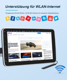 【Remise spéciale】 Autoradio Pumpkin Radio Update 2 Din 10,1" Android 12 avec Carplay Bluetooth Navi intégré, prend en charge DAB + WIFI 4G USB SD OBD2 DSP