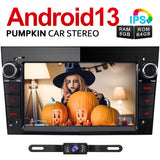 Pumpkin 7 inch 2 Din Android 11 car radio for Opel Corsa Meriva Astra with navigation, Bluetooth, CD player