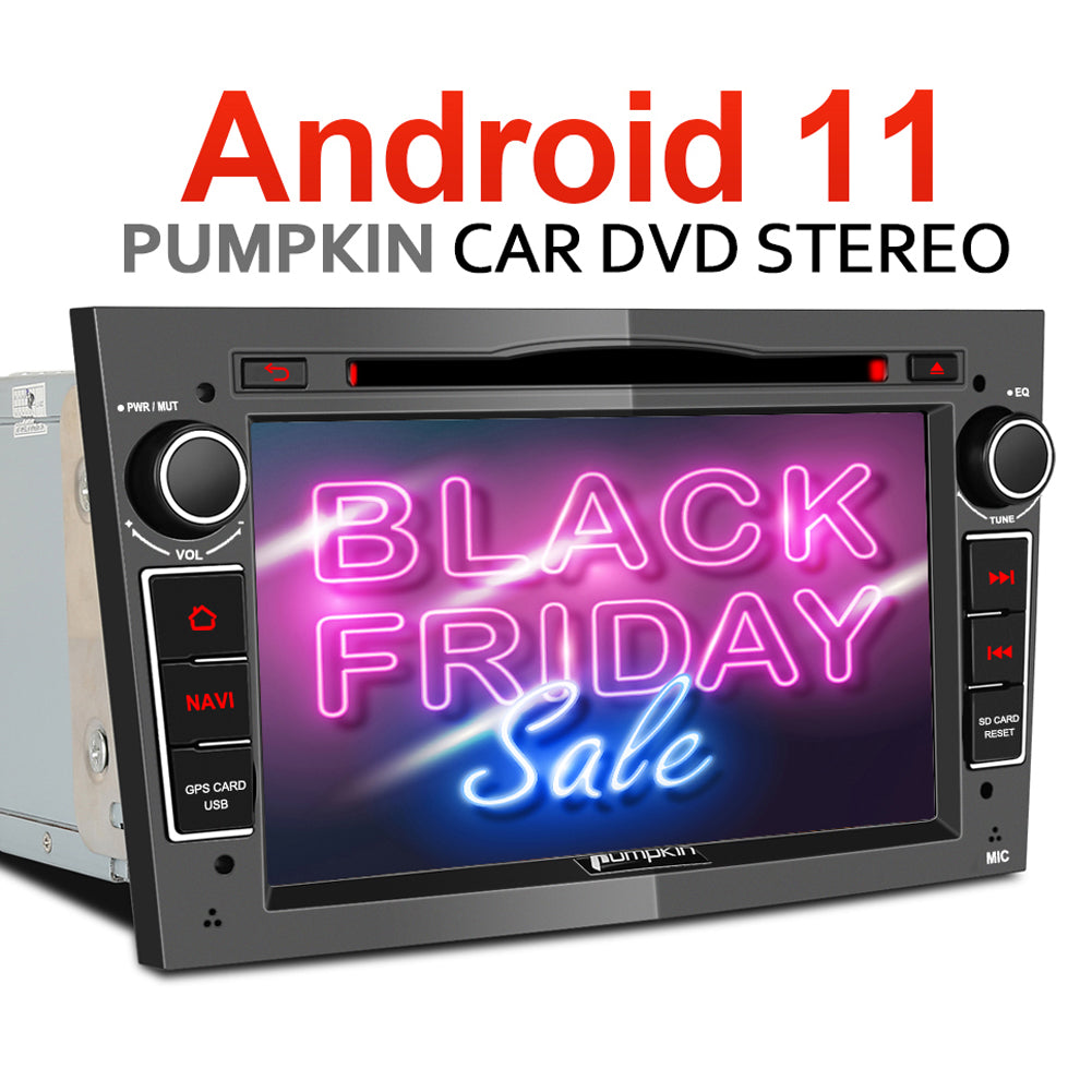 Pumpkin Android 11 Autoradio 7 Zoll Doppel-DIN Auto Audio System – PumpkinDE