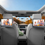 10,5-Zoll Auto DVD Player 2 Monitore Kopfstütze mit 5000 mAh Akku und 2 Kopfhörer