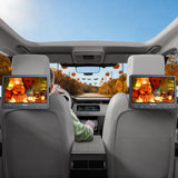 10,5" DVD Player Auto 2 Bildschirme Mit 5 Stunden Akku 2 Kopfhörern Tragbarer Auto DVD Player Fernseher für Kinder TV, Unterstützt USB/SD, Regionsfrei (1 Player + 1 Monitor)