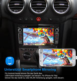Pumpkin Autoradio Navi Opel für Corsa Astra H Zafira B Meriva A, Vectra C mit Rückfahrkamera Bluetooth CD Player, Unterstützt DAB Android Auto USB/SD