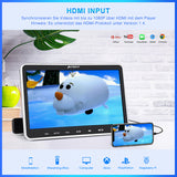 10.1" headrest monitor car DVD player with USB/SD/HDMI input