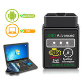 Scanner d'interface de diagnostic Bluetooth OBDII V1.5, Mini ELM327 OBD2 OBDII, Mini ELM327 OBD2 pour voiture