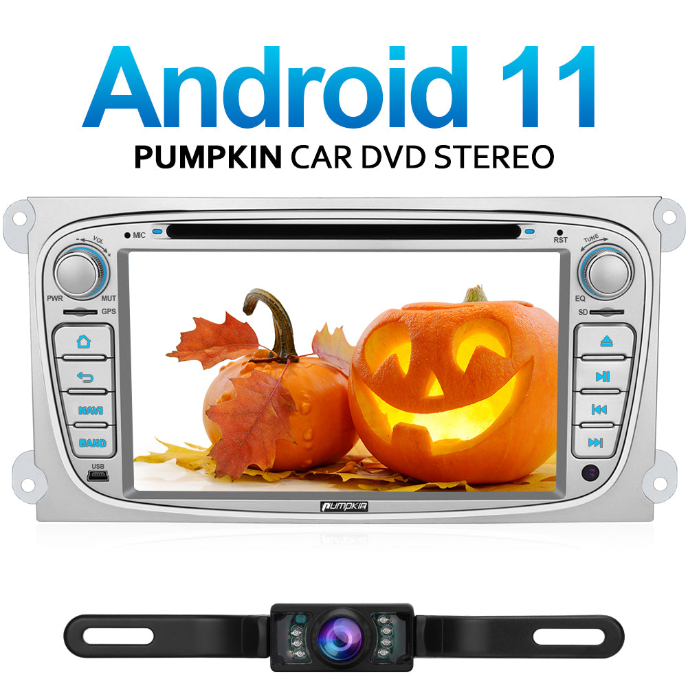 Pumpkin 7 Zoll Android 11 Autoradio mit Navi Doppel DIN DAB+Radio –  PumpkinDE