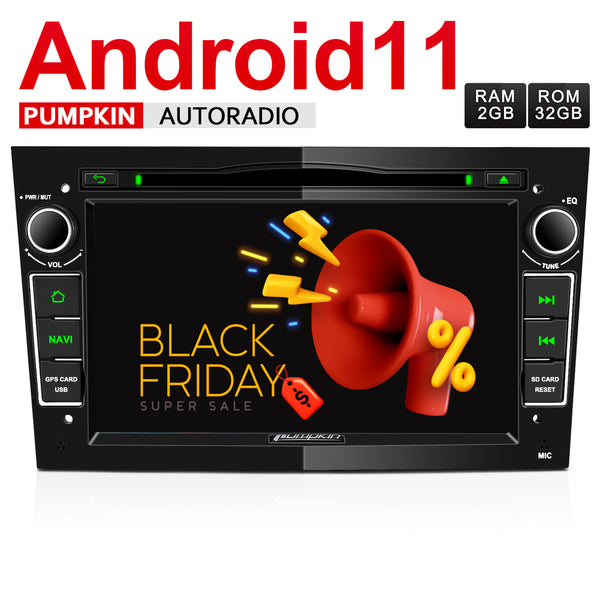 Pumpkin Android 11 Autoradio mit GPS Navi DVD für Mercedes A/B Klass –  PumpkinDE