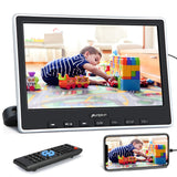 Pumpkin DVD Player Auto TV Kopfstütze im Saugdesign mit 10,1-Zoll Bildschirm, Auto Kopfstützen Monitor mit USB/SD-Wiedergabe, HDMI-Eingang und Ladespeicher